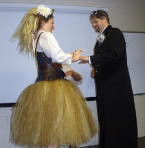 The Groom accepts his ring