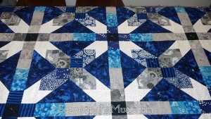 Day 175: Pin-Basted Quilt for ManChild