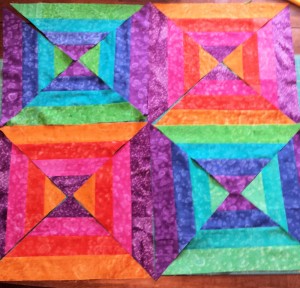 Baby Quilt Top Sampled