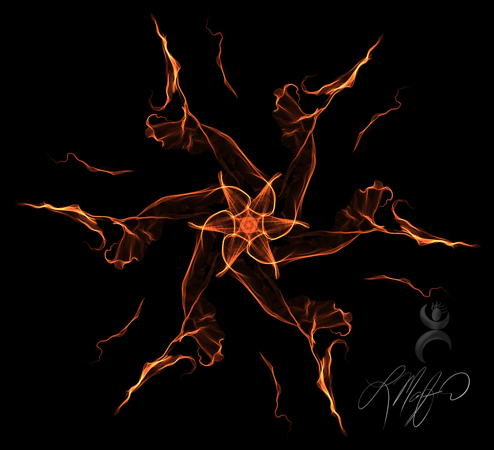 "Flame Dancer". created at weavesilk.com