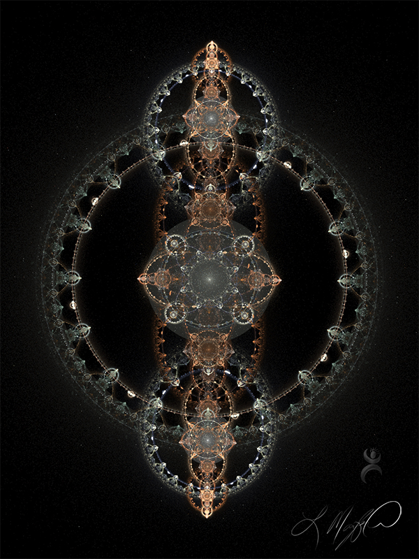 "Mystery of the Universe", created with Apophysis 7X