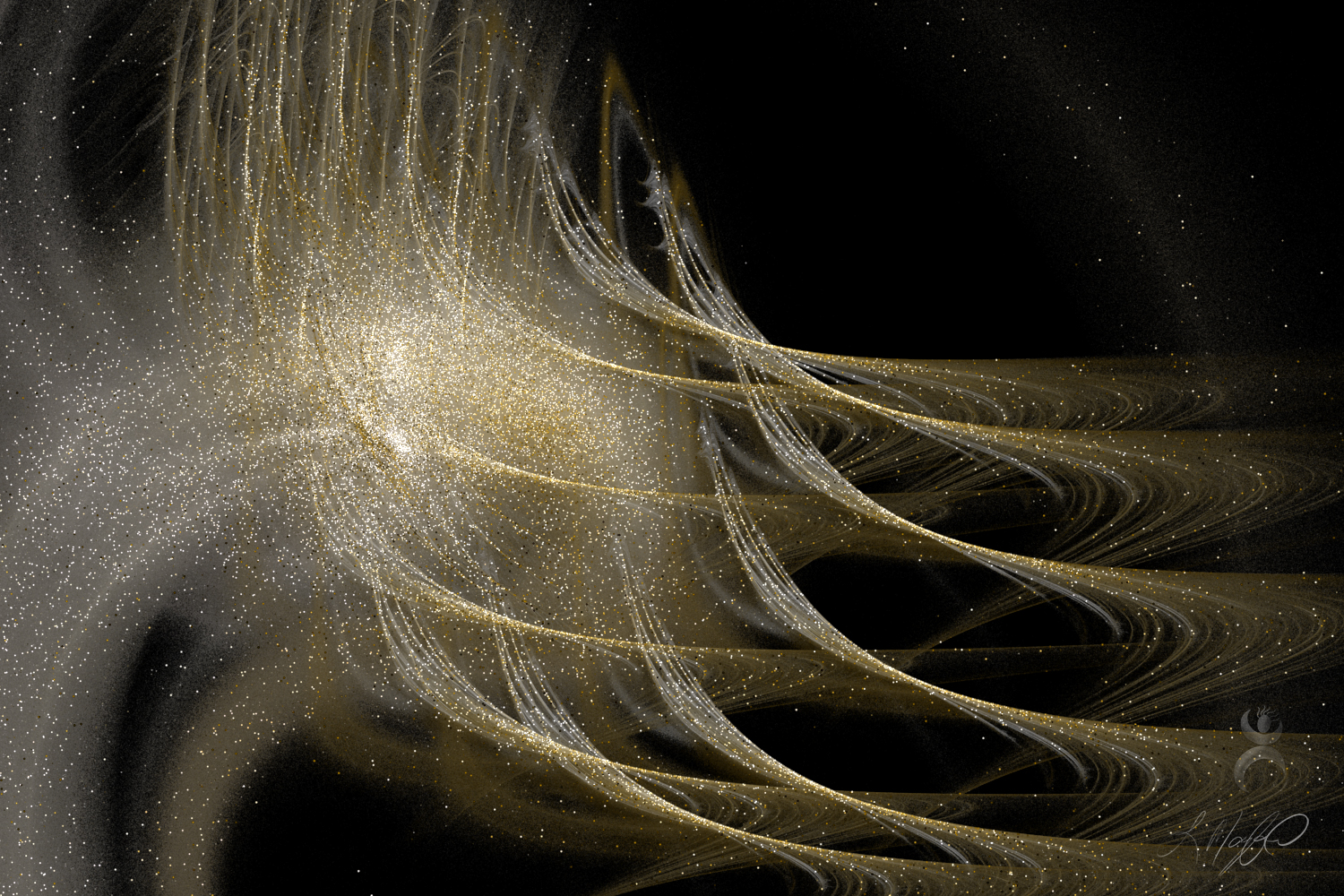 "Solar Wind", created with Apophysis 7X